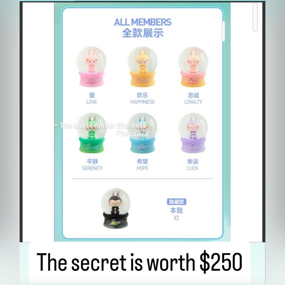 Pop Mart The Monsters Big into Energy Snow Globe - Picture 3 of 6